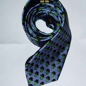 Josh Bach Blue and Green Men's Tie